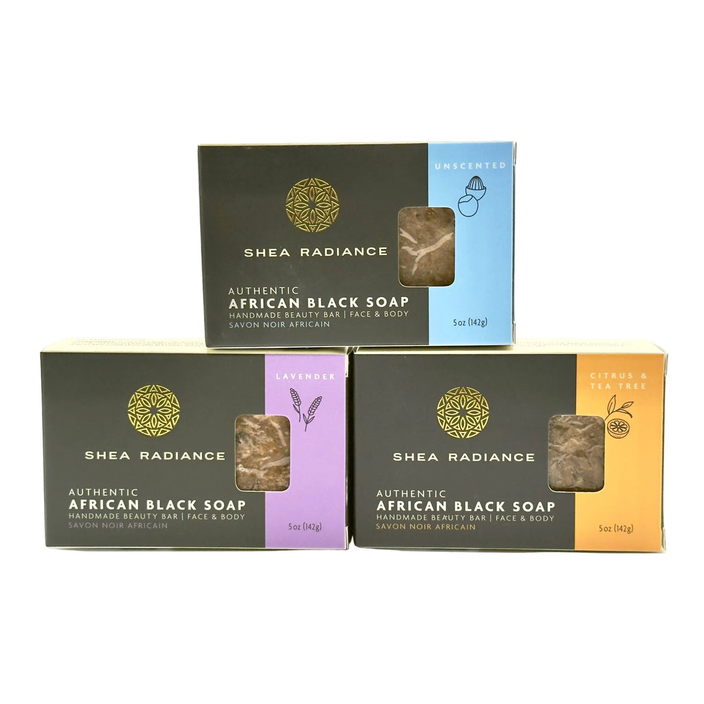 African Black Soap Bar