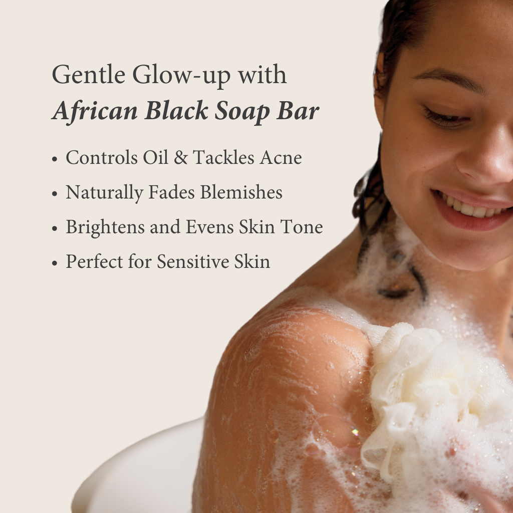 African Black Soap Bar