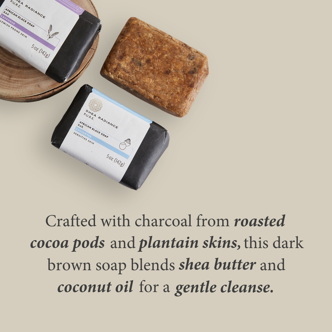 African Black Soap Bar