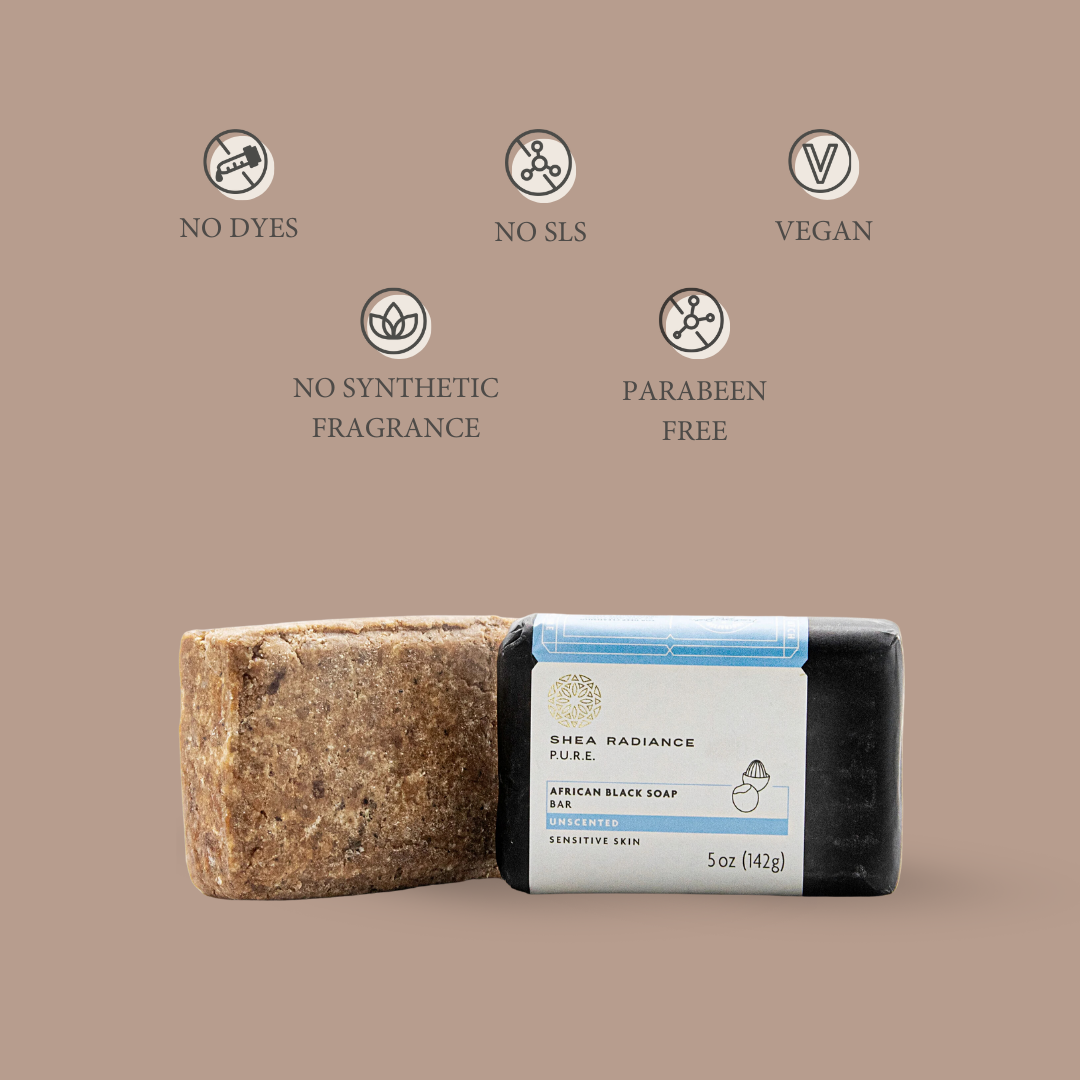 African Black Soap Bar