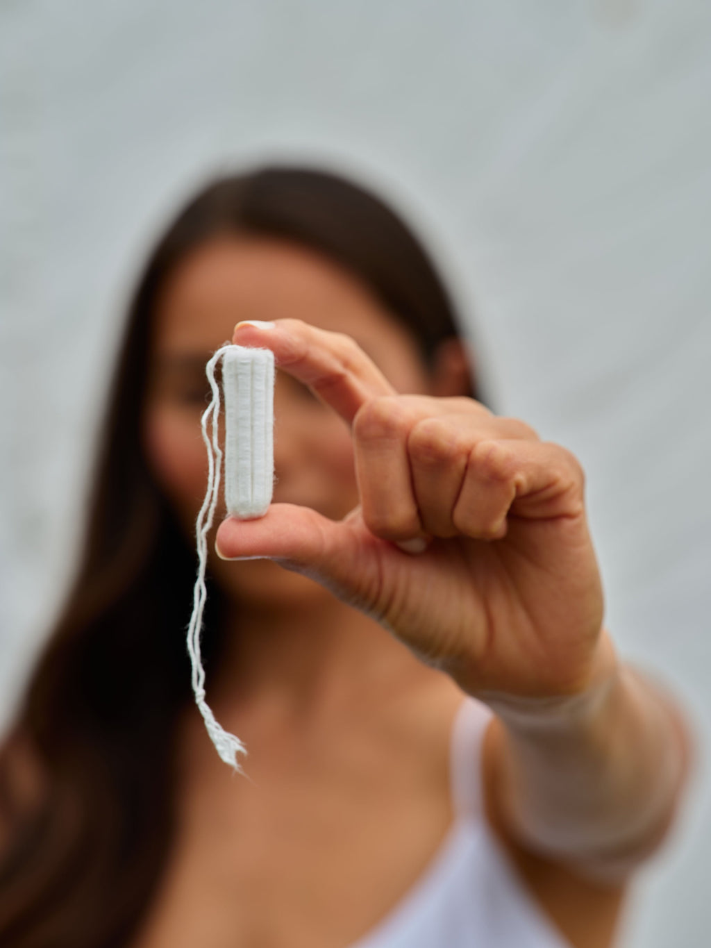 Organic Cotton Non-Applicator Tampons - Super Absorbency- Non Shed-