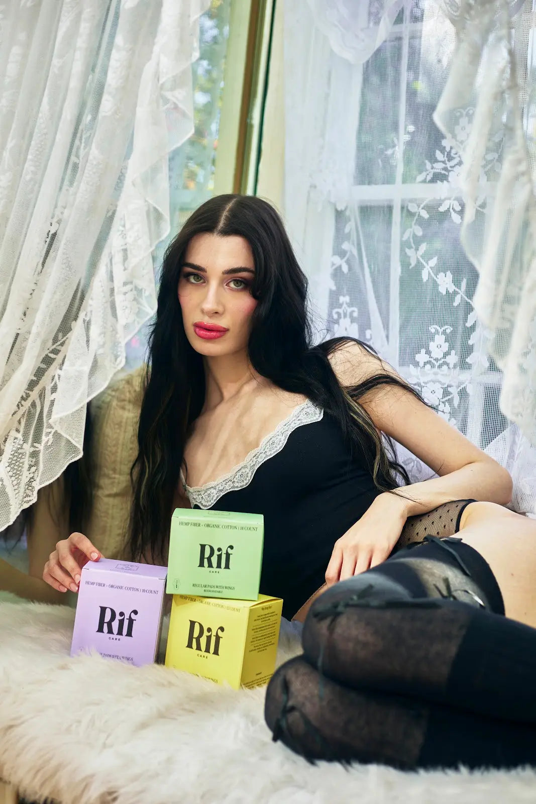 NEW! Venice Leakproof Period & Postpartum Sleep Set – Organic Cotton & Hemp